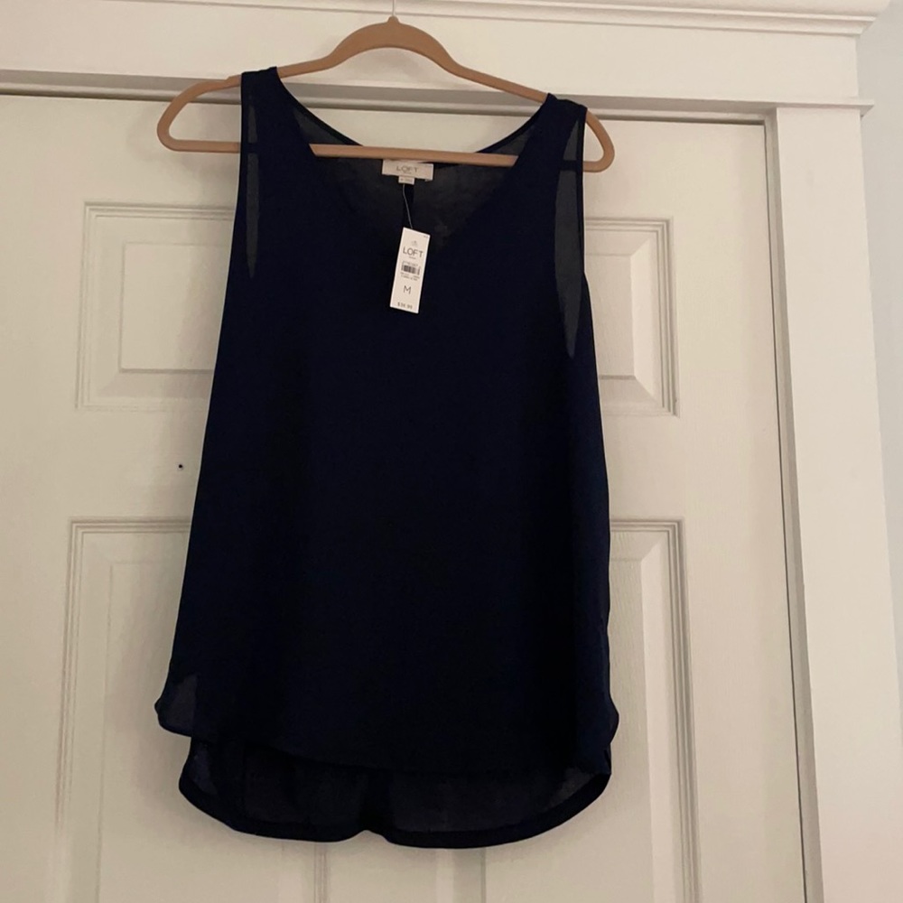 Navy Loft Tank